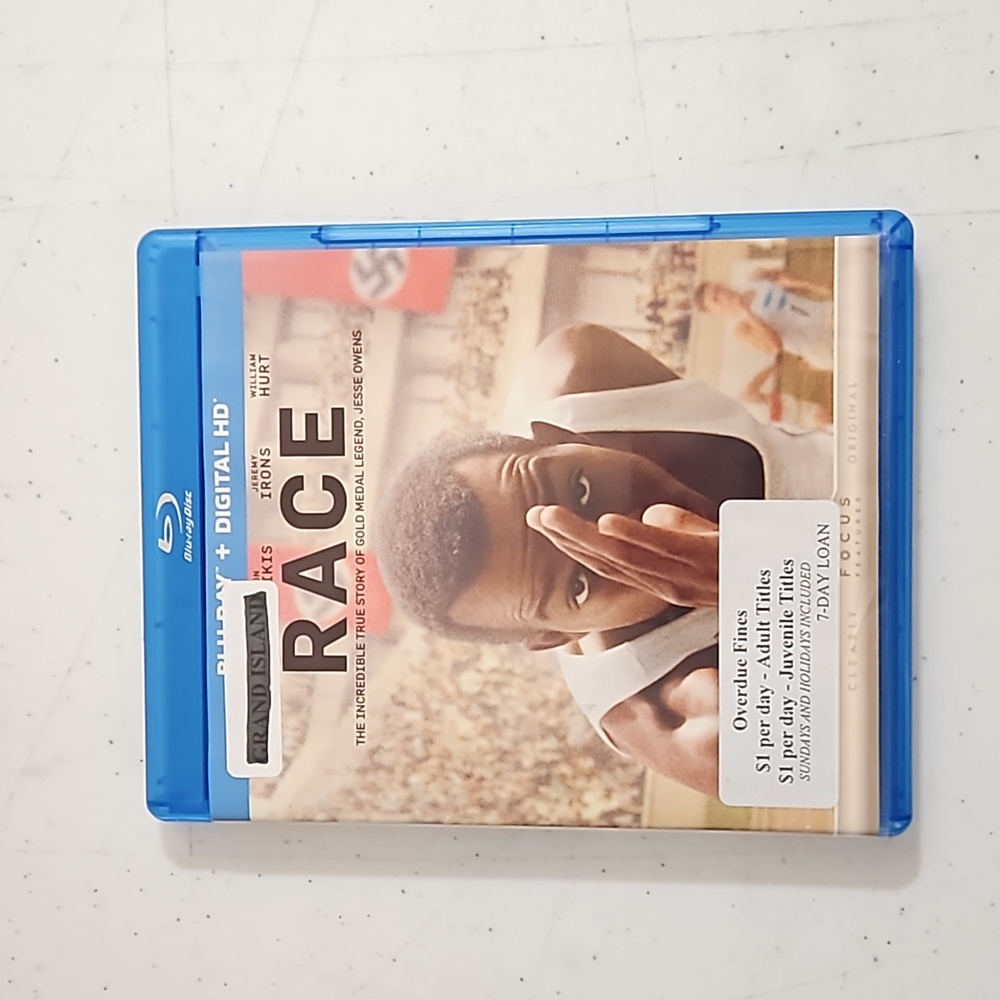RACE Blueray DVD